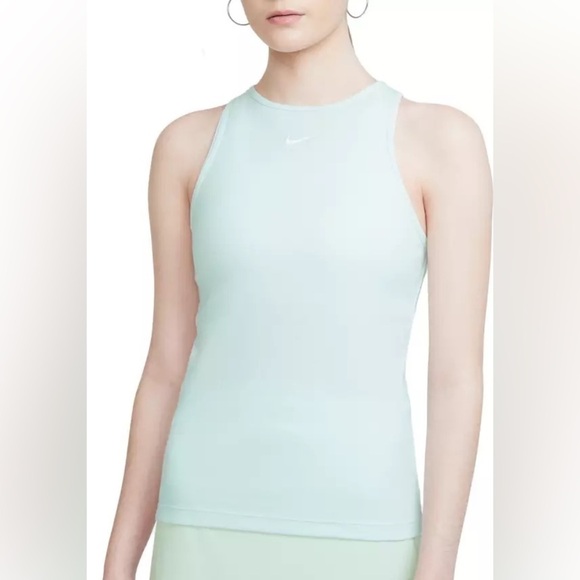 NWT Nike Women's Sportswear Essential Ribbed Tank Top - Picture 1 of 4